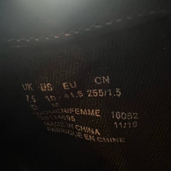 Brand new Clarks black leather shoes, women’s size EU41, Glacier Charm. - Picture 6 of 7